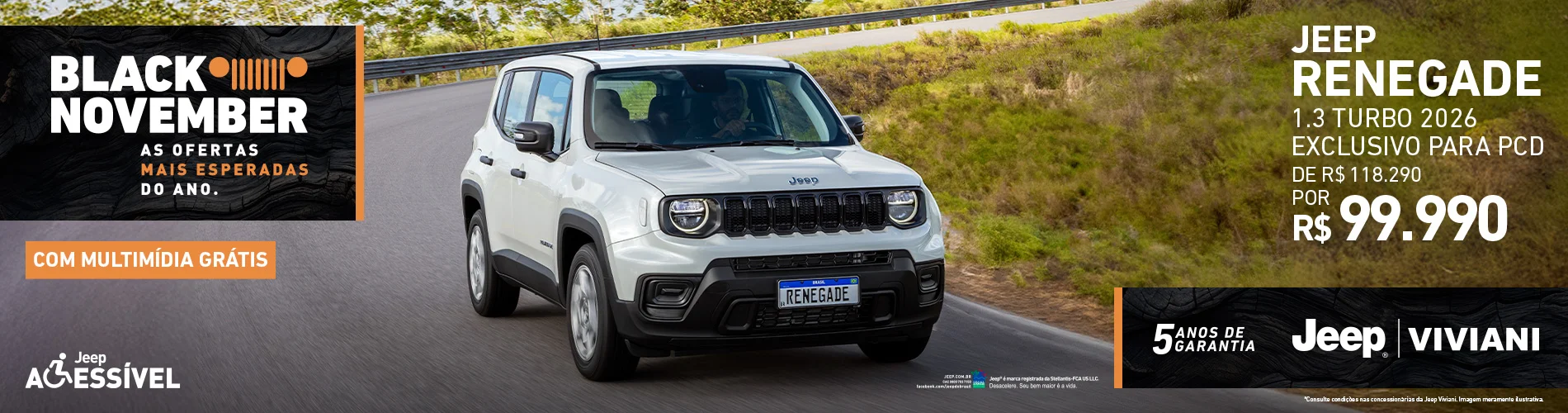 RENEGADE 1.3 TURBO 25/26 EXCLUSIVO PCD