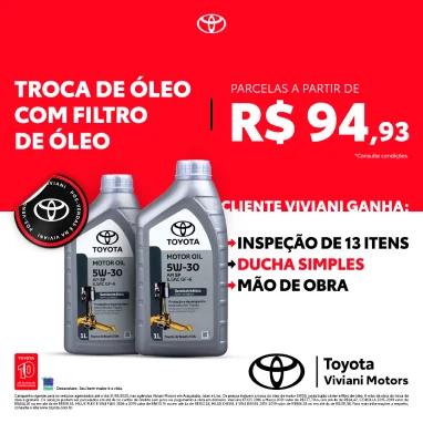 TROCA DE ÓLEO COM FILTRO DE ÓLEO TROCA DE ÓLEO COM FILTRO DE ÓLEO