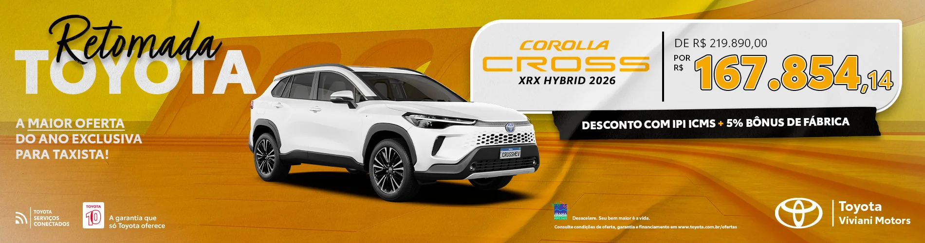 COROLLA CROSS TAXISTA