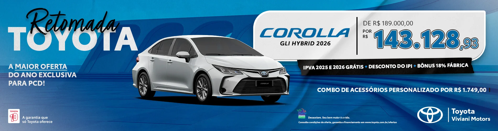 COROLLA GLI HYBRID PCD