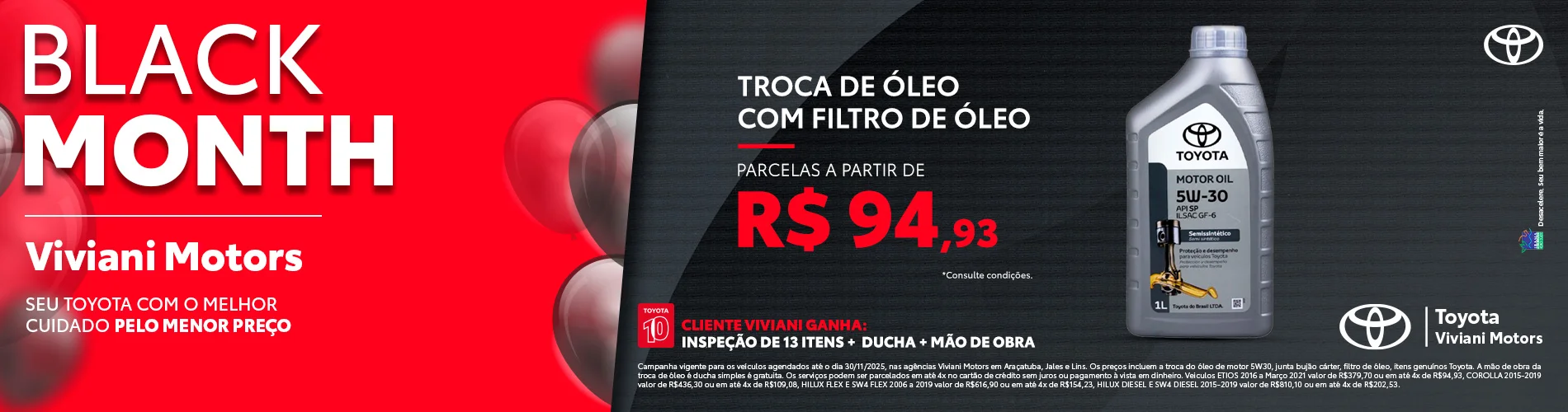 TROCA DE ÓLEO COM FILTRO