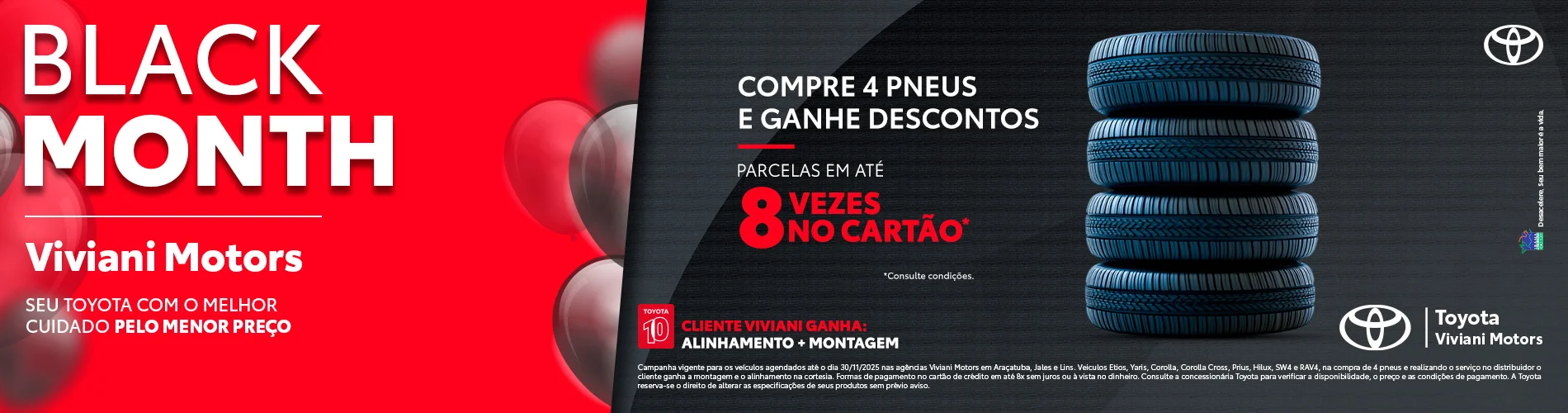 COMPRE PNEUS E GANHE DESCONTOS