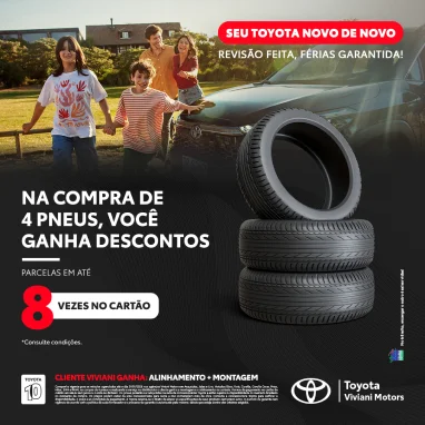 COMPRE 4 PNEUS E GANHE DESCONTO