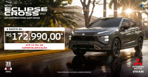 Eclipse Cross BLACK 4x4 2027 - Novo Eclipse Cross 2027