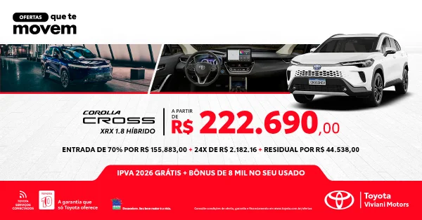XRX Híbrido 2026 - COROLLA CROSS XRX HYBRID 2026