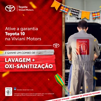 - Lavagem + Oxidante para toda ativação do Toyota 10.
