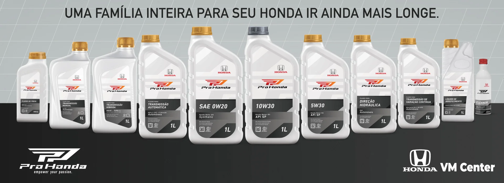 Família de oleos honda